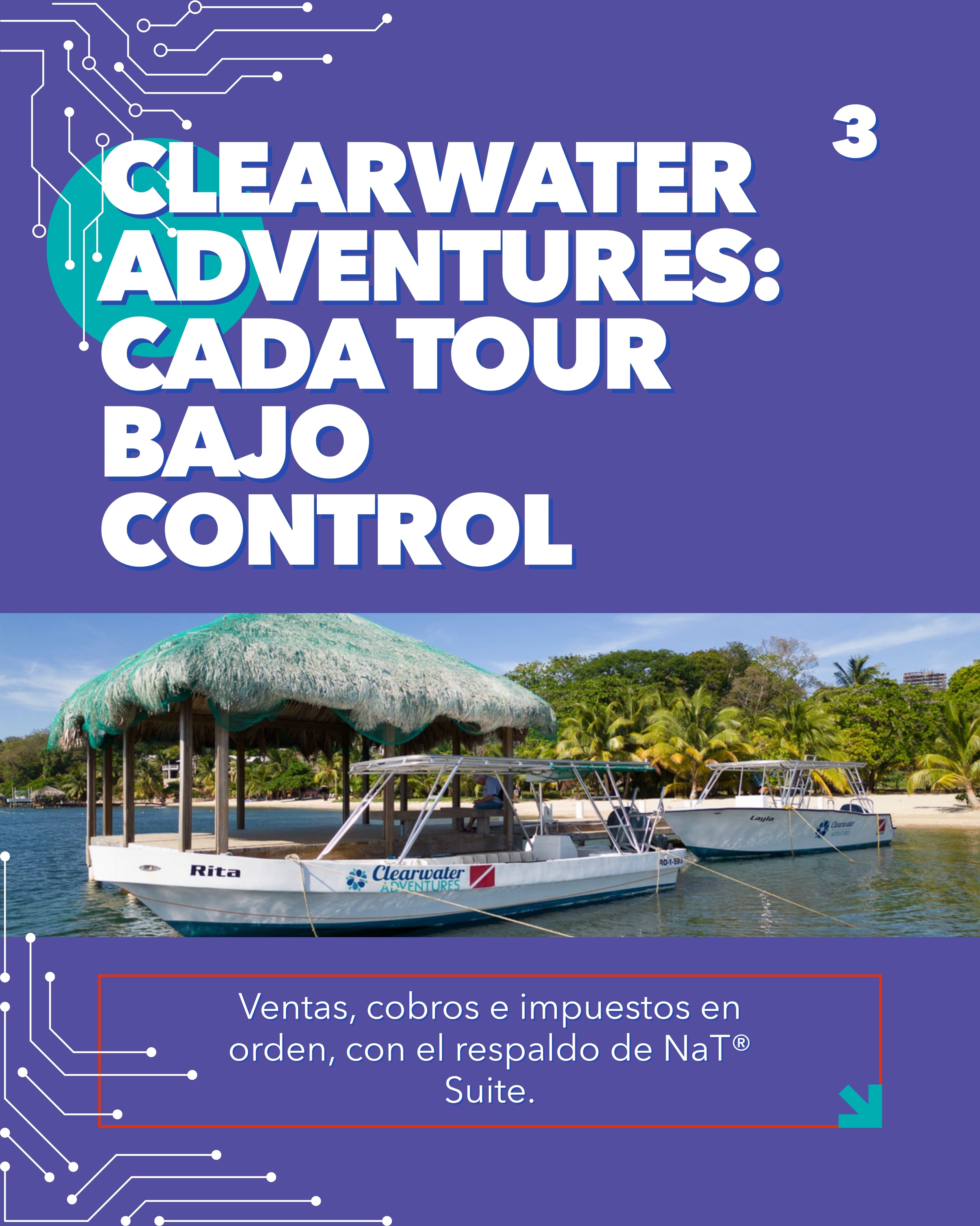 Clearwater Adventures: Cada tour bajo control